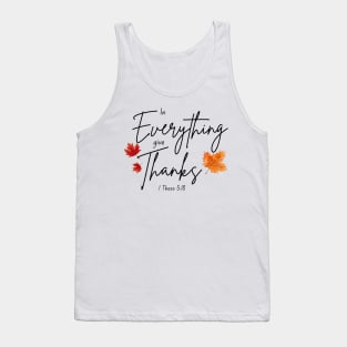 In Everything Give Thanks Tank Top